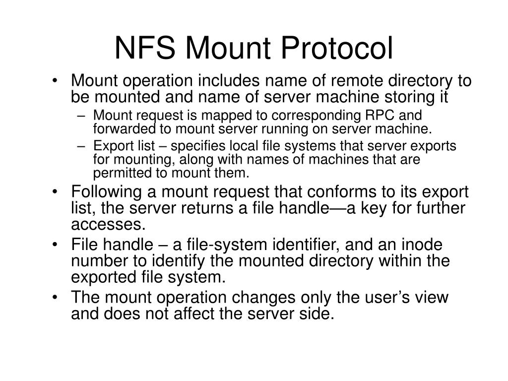 PPT NFS PowerPoint Presentation, free download ID5697419