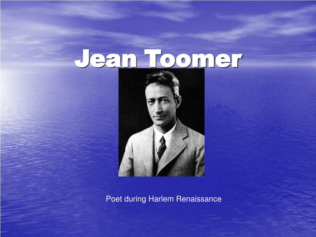 dash Tilskud Stjerne PPT - Jean Toomer PowerPoint Presentation, free download - ID:5698116