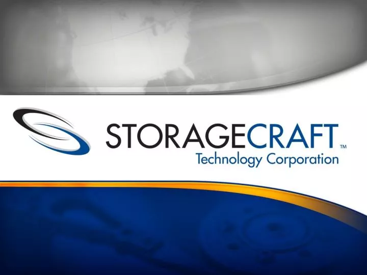 PPT Founded in 1999 as StorageCraft, Inc. Provider of high