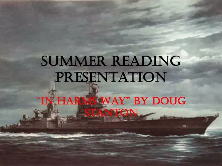 summer reading presentation n.