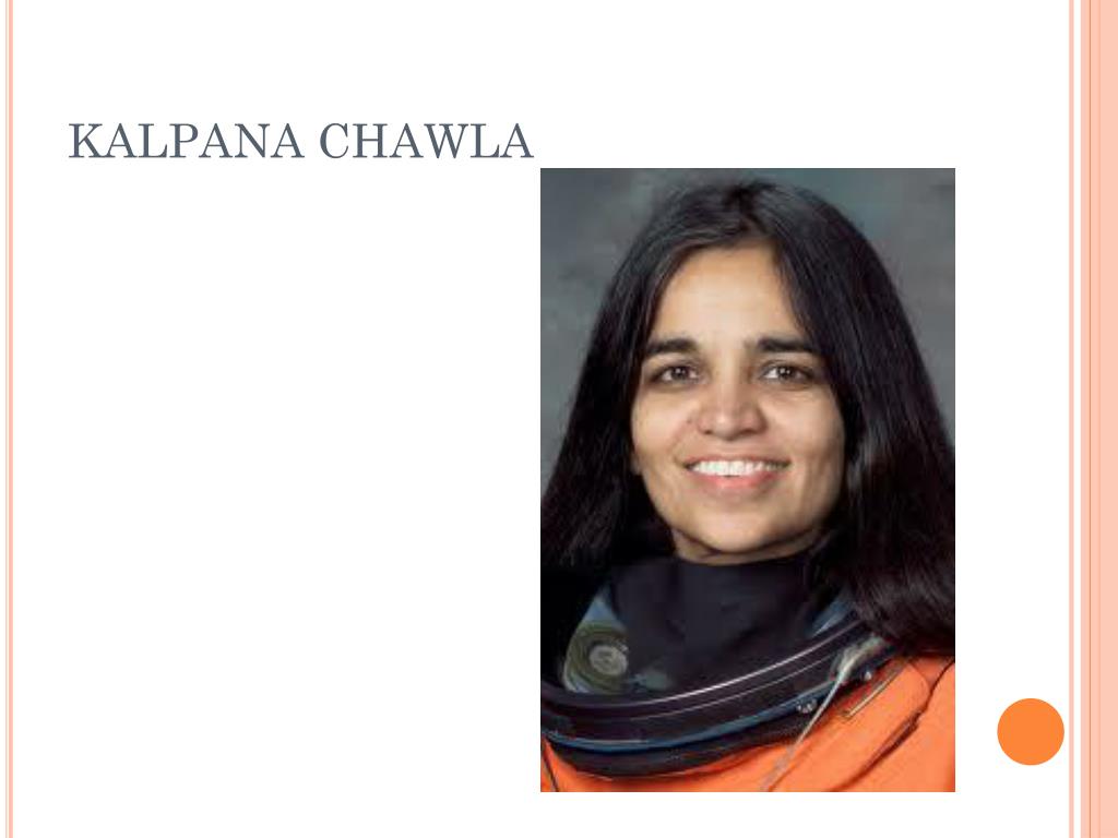 powerpoint presentation on kalpana chawla