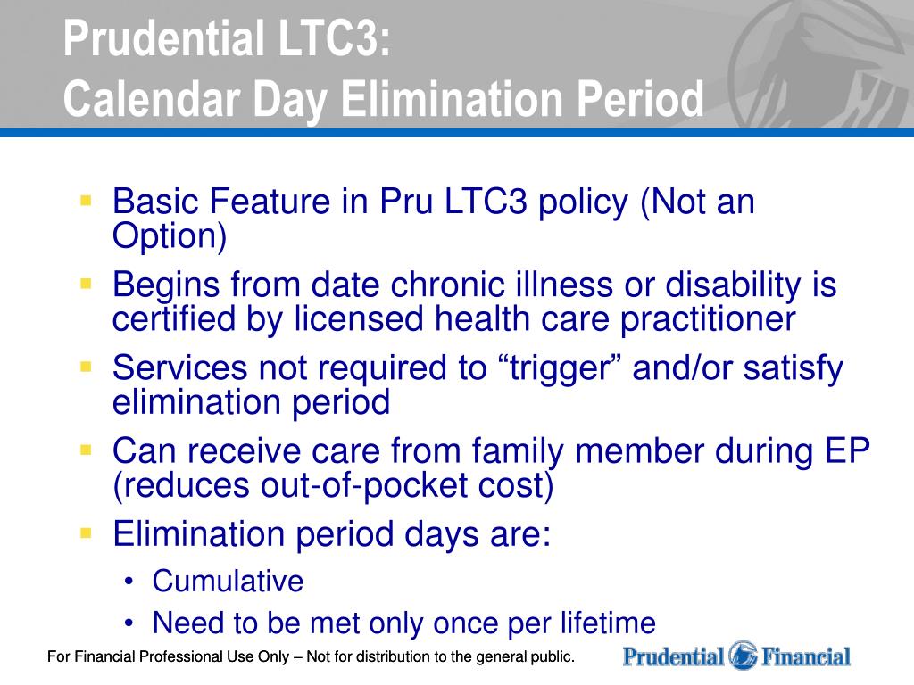 PPT Prudential National LTC Network Producer Teleconference