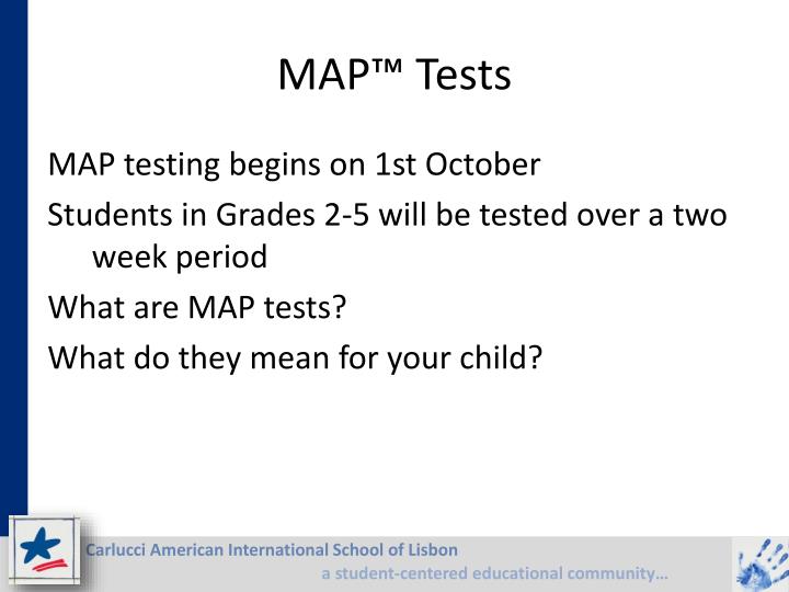 PPT - MAP Testing PowerPoint Presentation - ID:5703020