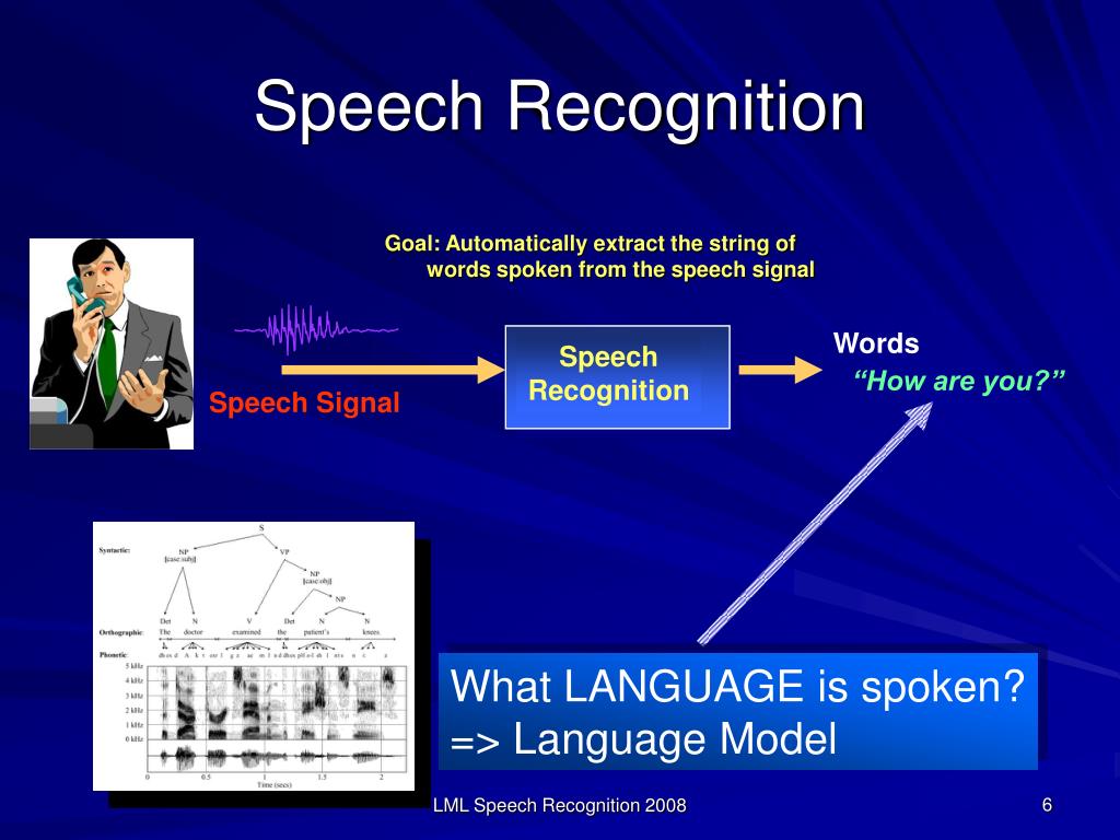 speech recognition few words