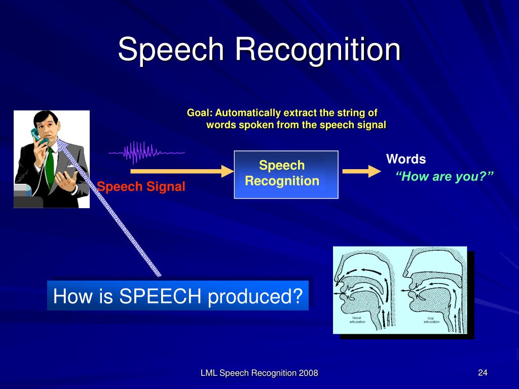 introduction to speech recognition