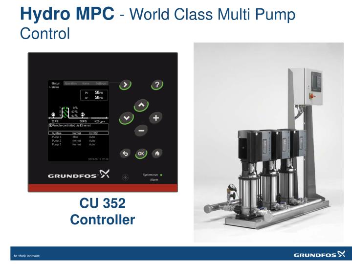 Grundfos cu 352 controller