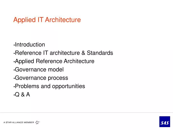 applied it architecture n.