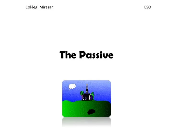 the passive n.
