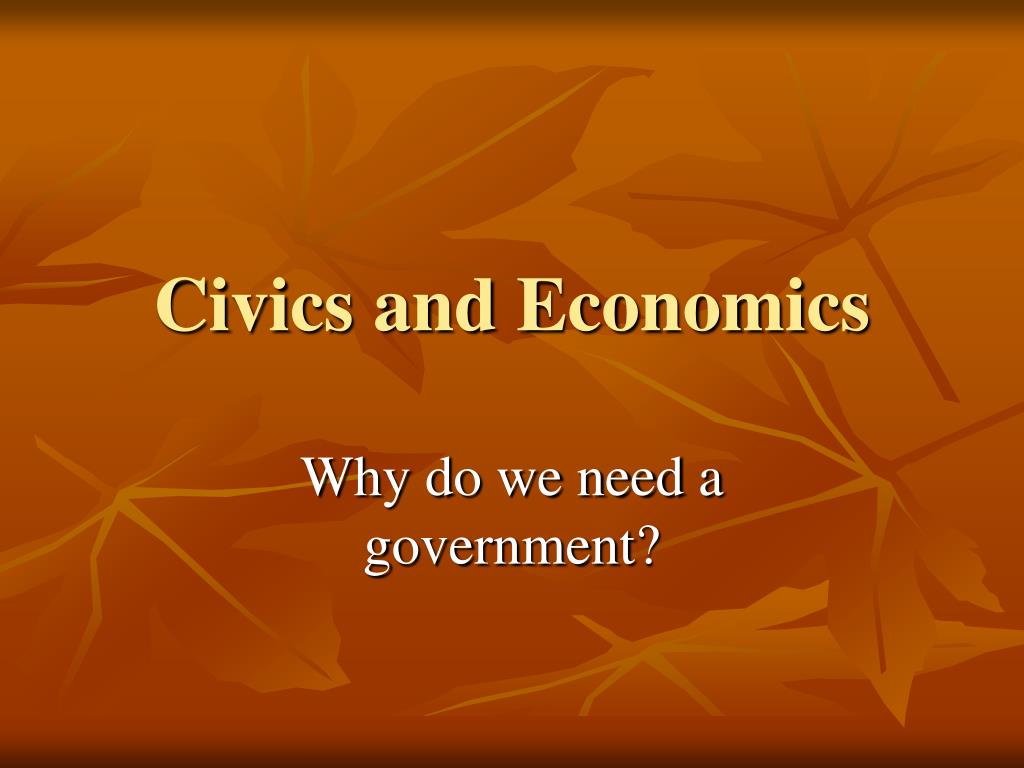 PPT Civics and Economics PowerPoint Presentation, free download ID