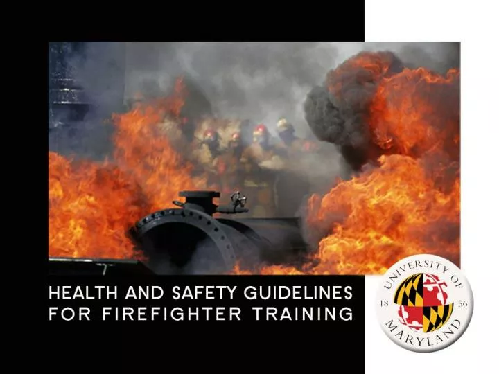 PPT Health and Safety Guidelines for Firefighter Training PowerPoint