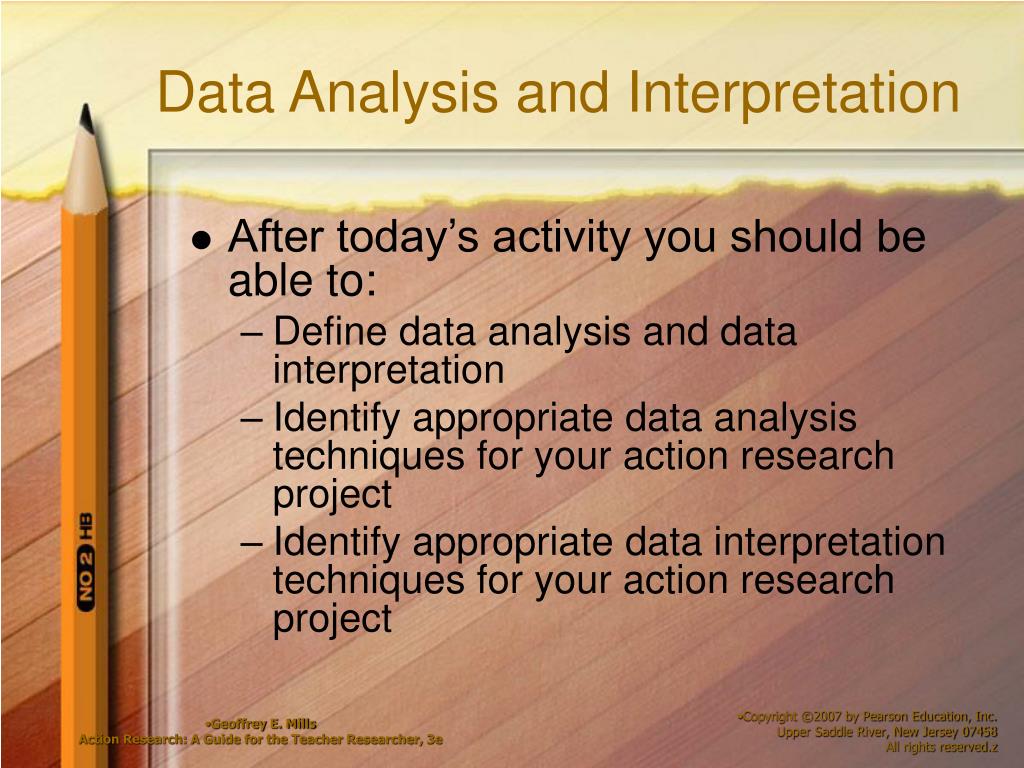 what is presentation and interpretation of data