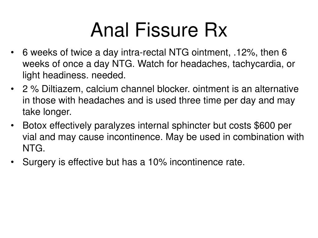 and fibromyalgia fissure Anal