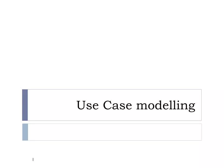 presentation layer use case