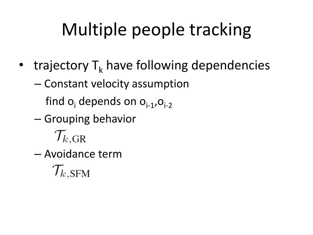 PPT - Laura Leal-Taix´e, Gerard Pons-Moll and Bodo Rosenhahn ICCV2011 ...