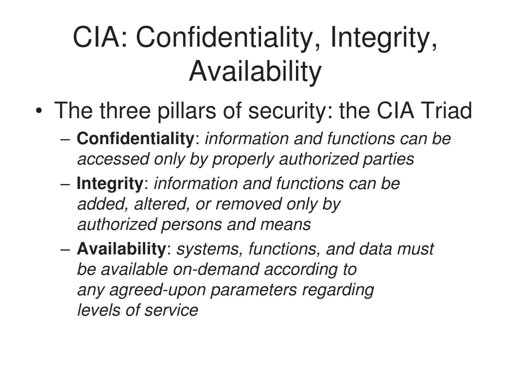 ISO-ISMS-CIA Test Study Guide