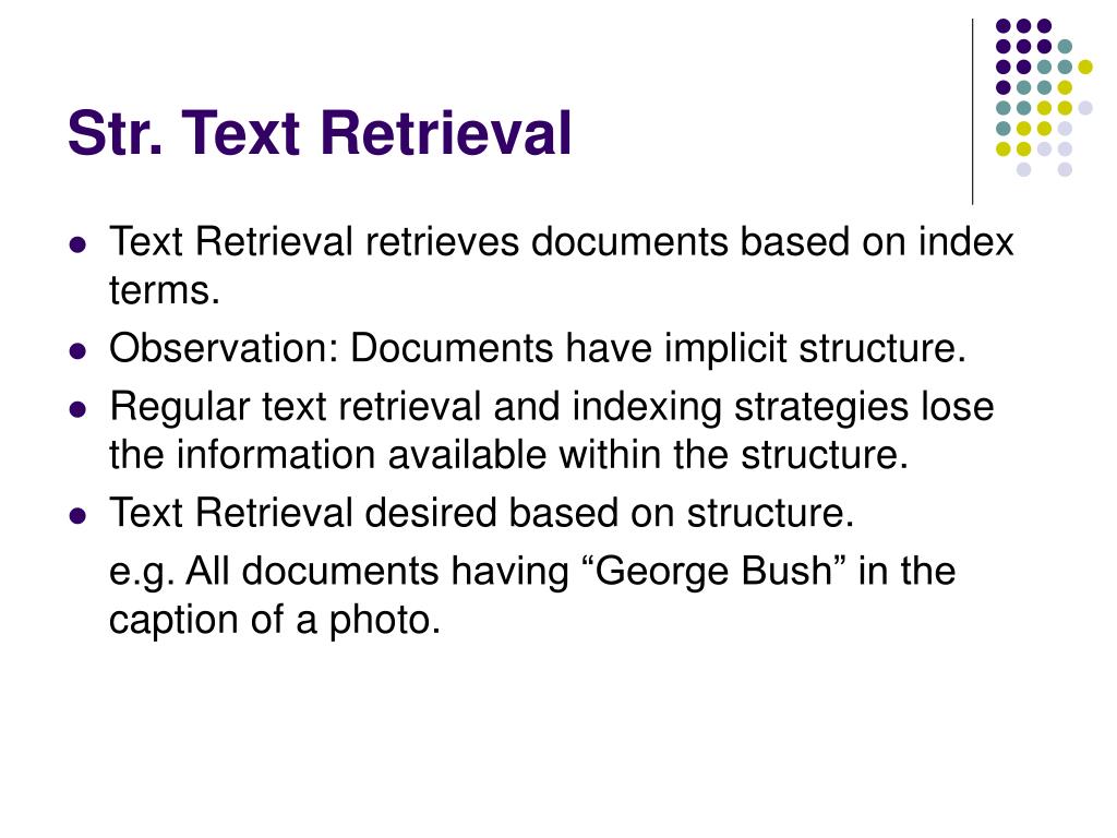 Ppt Structured Text Retrieval Models Powerpoint Presentation Free Download Id