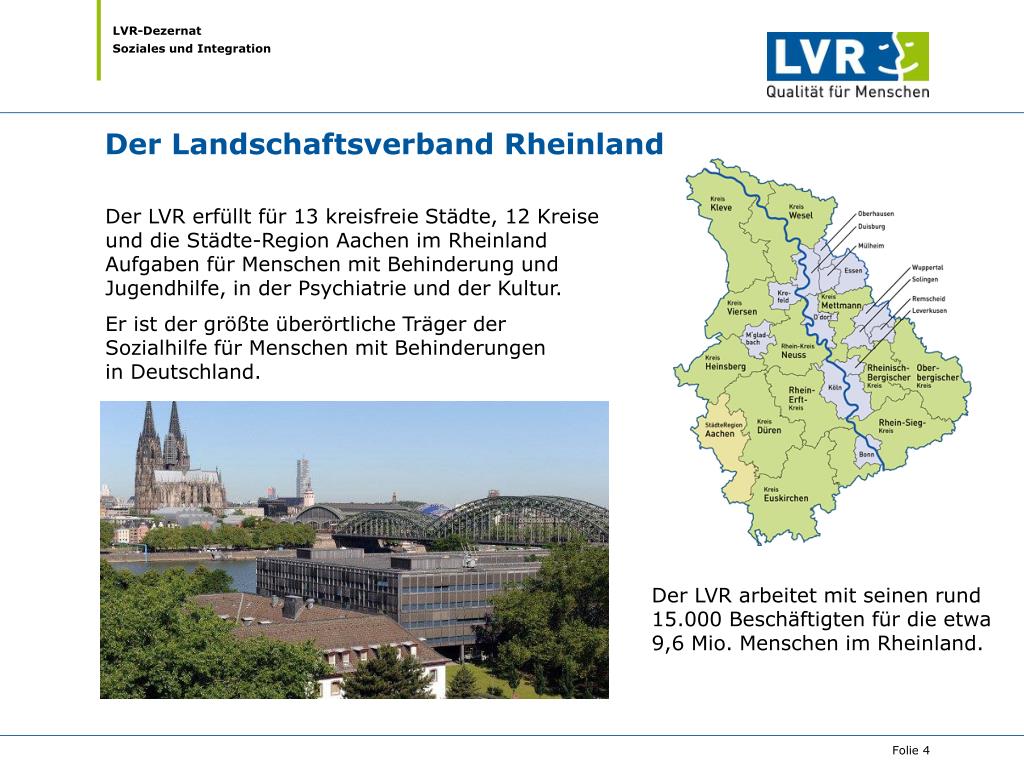 PPT - Martina Hoffmann-Badache LVR-Dezernentin für Soziales und Integration  PowerPoint Presentation - ID:5715423