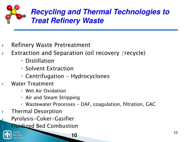 PPT Treatment Technologies for Newly Generated Hazardous Waste