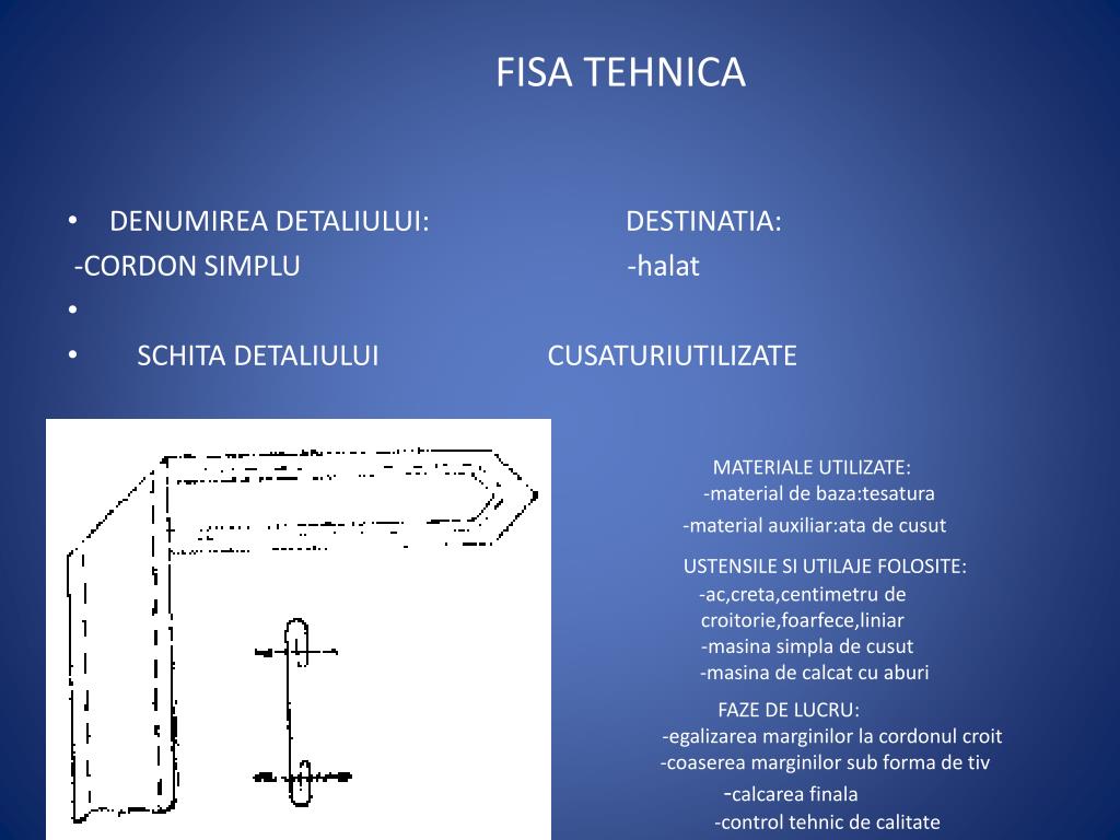 PPT - FISE TEHNICE PowerPoint Presentation, free download - ID:5716396