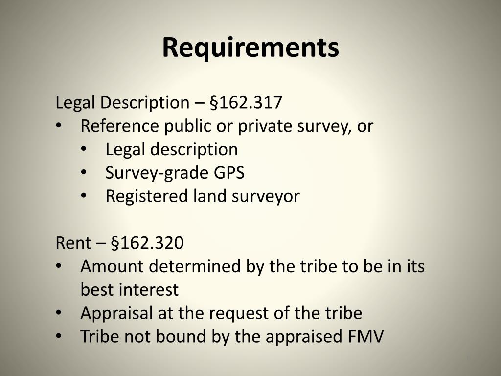 PPT Residential Leasing and Mortgaging on Indian Lands PowerPoint
