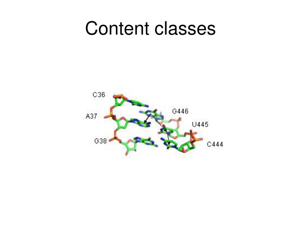 Ppt Geometric Classification Of Rna Conformations Powerpoint Presentation Id5717850 