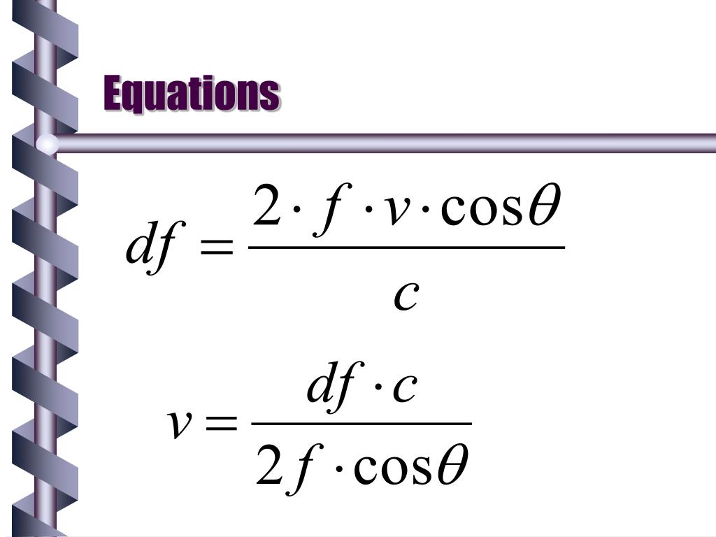 doppler effect equation example