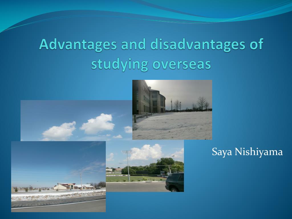 What Are the Advantages and Disadvantages of Studying Abroad?