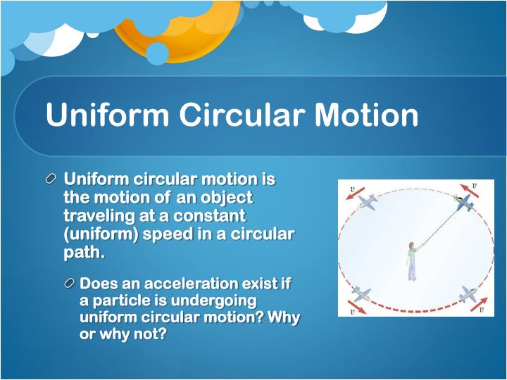 applications of uniform circular motion applications of uniform circular motion