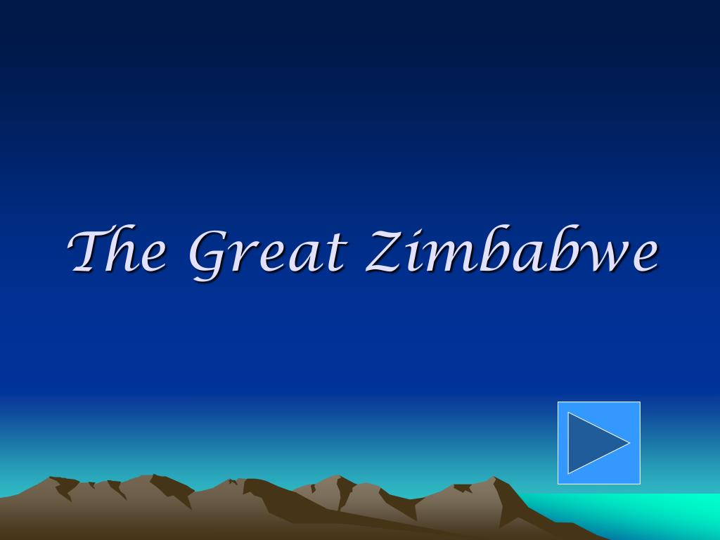 presentation on zimbabwe