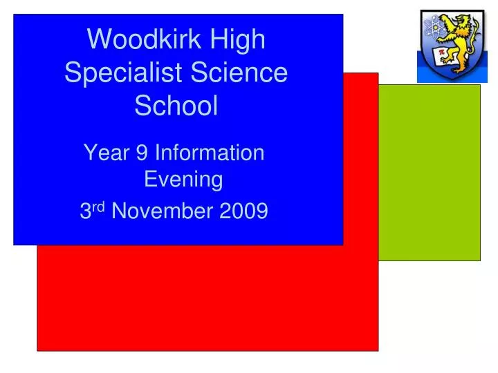 woodkirk high specialist science school n.