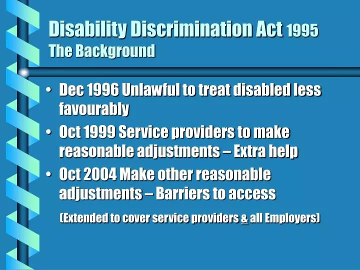 disability discrimation disability discrimation