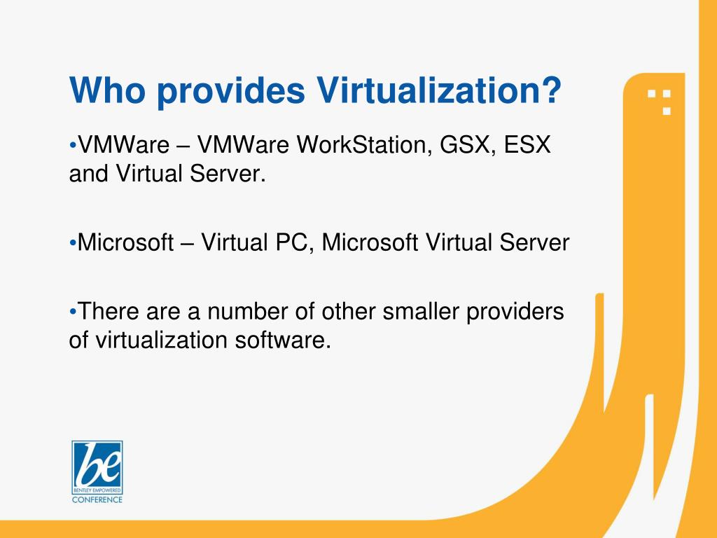 virtualization topics for presentation