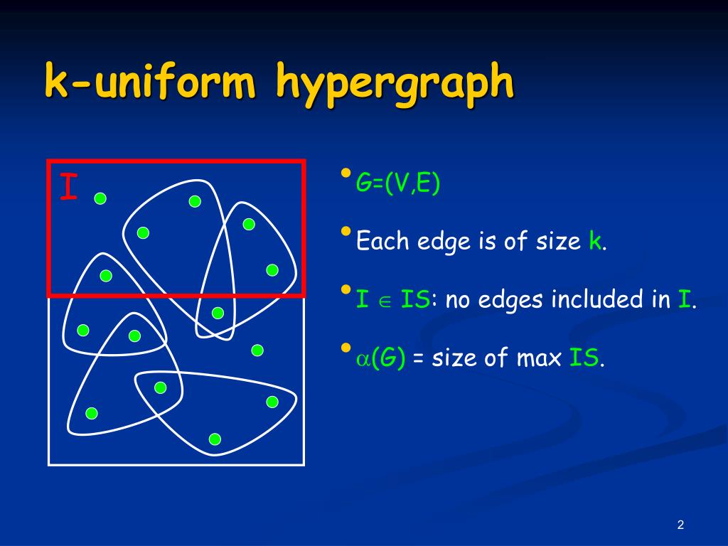 PPT - Testing the independence number of hypergraphs PowerPoint  Presentation - ID:5722465
