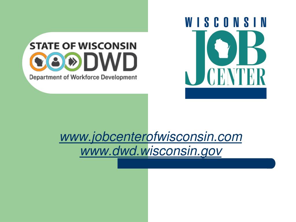 Wisconsin job center my account