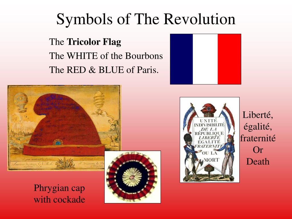 Символ французской революции. Символы Великой французской революции проект. Атрибуты французской революции.