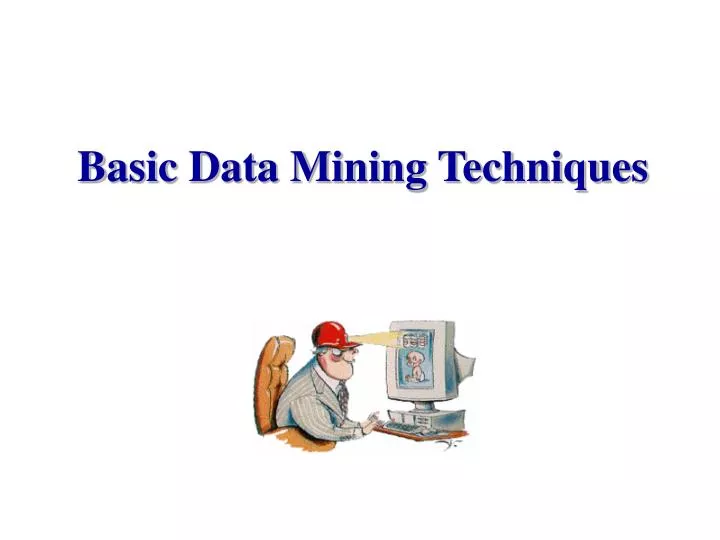 basic data mining tasks pdf