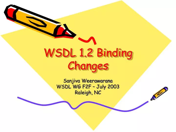 wsdl 1 2 binding changes n.