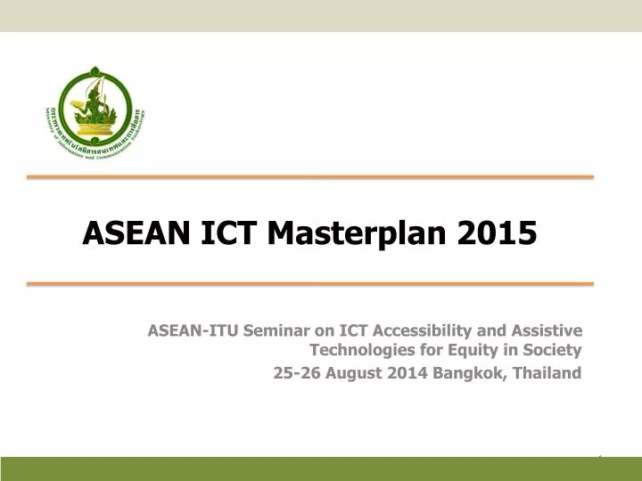 asean ict masterplan 2015 n.