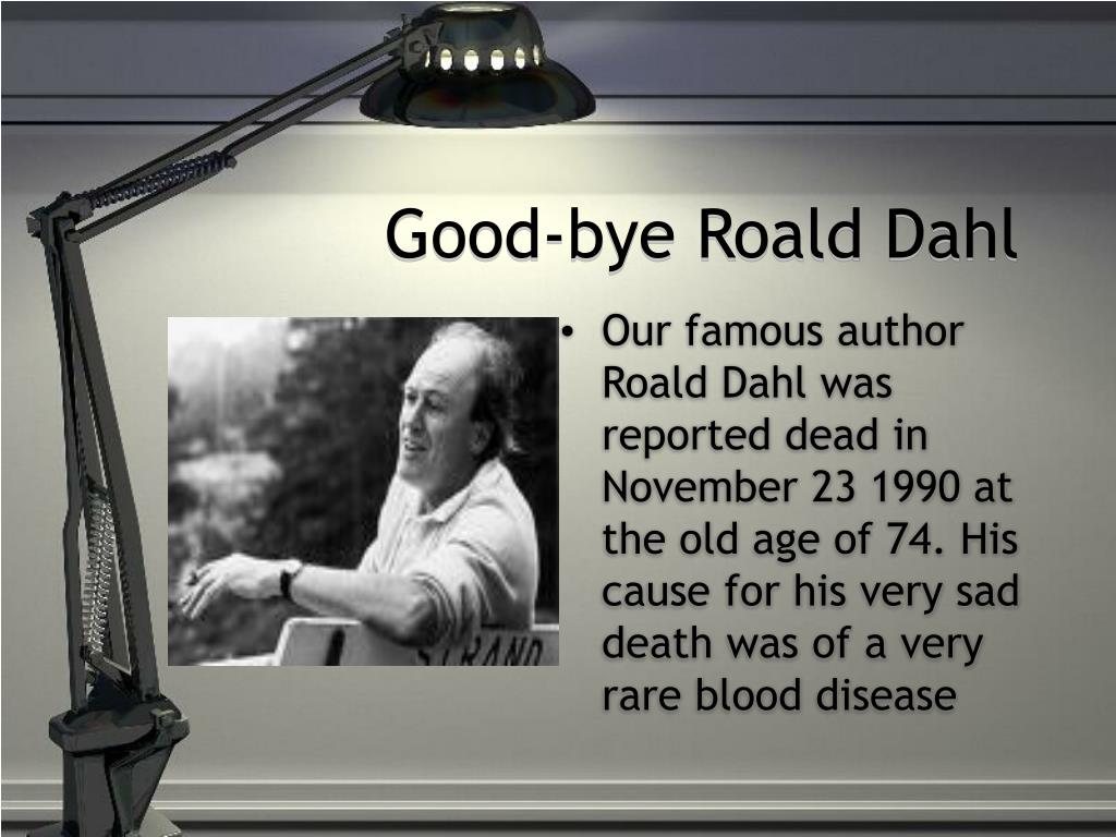 PPT Roald Dahl PowerPoint Presentation, free download ID 5725336