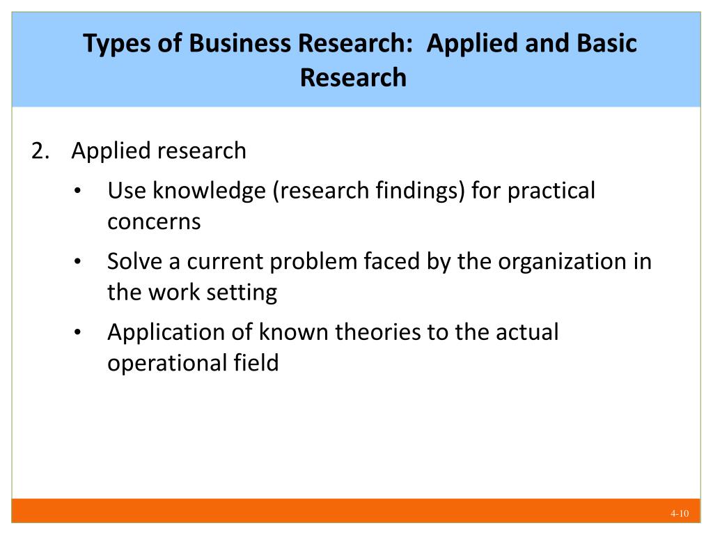 primary function of business research is