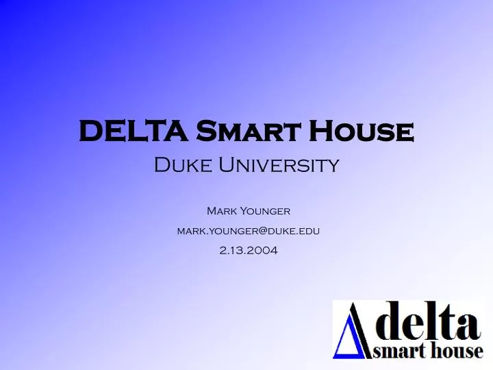 delta smart house n.