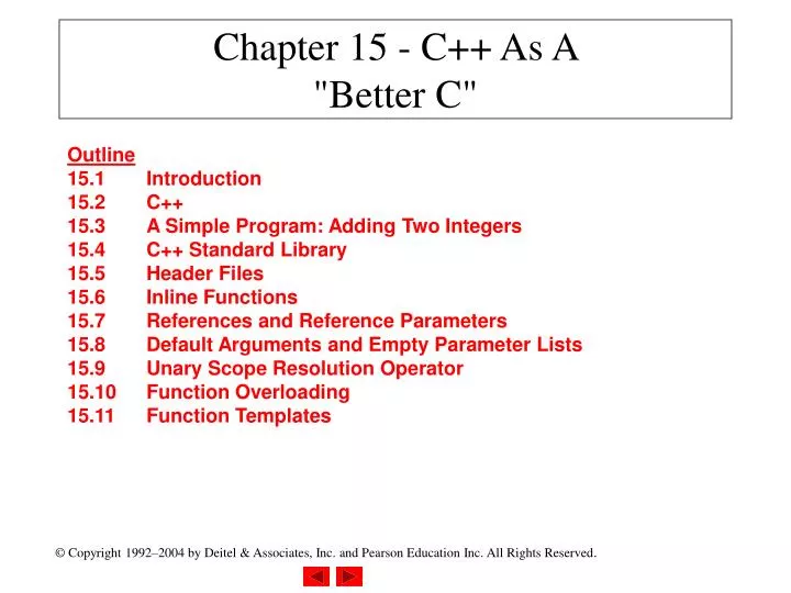 chapter 15 c as a better c n.