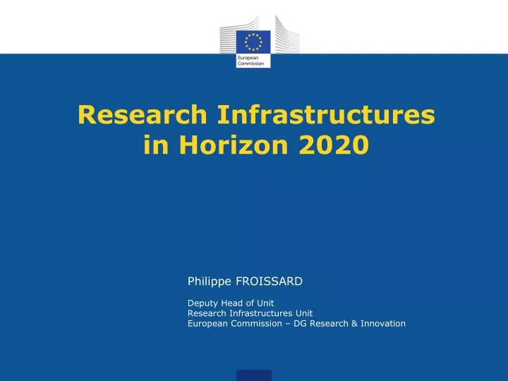 research infrastructures in horizon 2020 n.