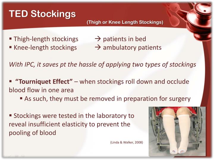 Ted stockings vs compression stockings