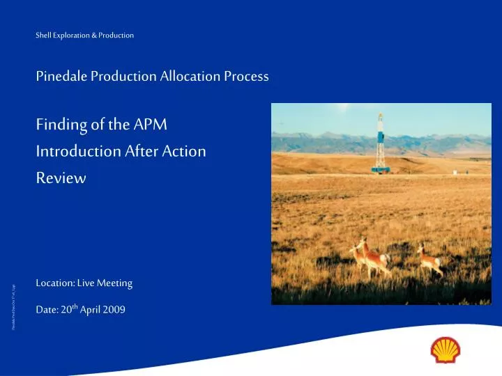 pinedale production allocation process n.