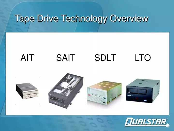 PPT Tape Drive Technology Overview PowerPoint Presentation, free