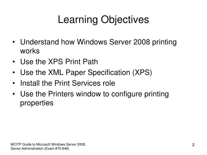 Mcitp Guide To Microsoft Windows Server 2008