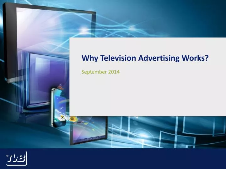why television advertising works n.
