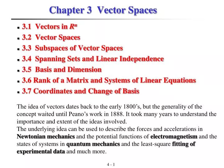 chapter 3 vector spaces n.