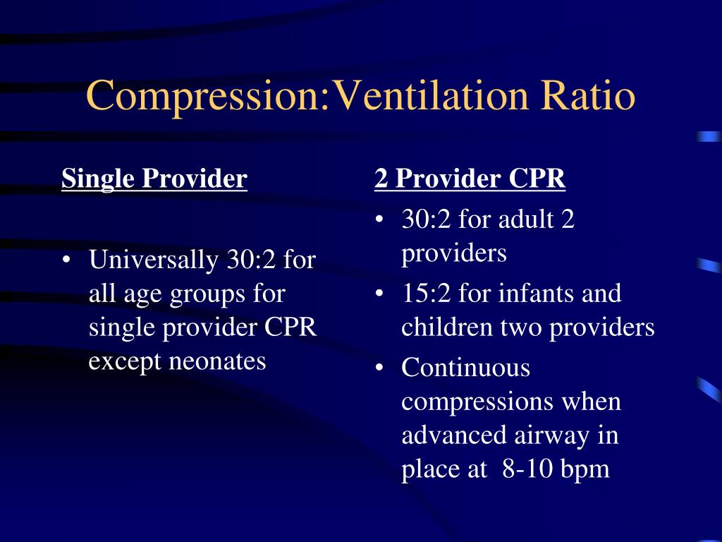 compression to ventilation ratio compression to ventilation ratio